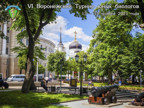 Постер Воронежского Турнира юных биологов 2021 года